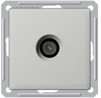 Розетка TV оконечная Systeme Electric (Schneider Electric) W59, матовый хром RTS-151-5-86