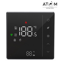 Терморегулятор ATOM Alpha ECO Light черный (CN2317)
