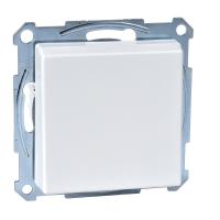 Розетка с крышкой и защитными шторками QF Merten Systeme M Schneider Electric MTN2310-0319, полярно-белый