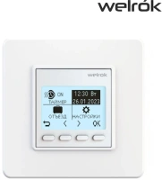 Терморегулятор Welrok (TERNEO) PRO белый (CN2375)