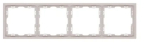 Рамка 4-постовая, кашемир бархат Brionilux серия Z (ZGR4CM)