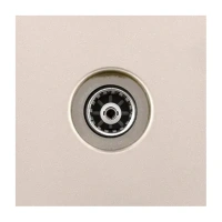 Накладка розетки SAT, Кашемир бархат Brionilux серия G Plast (GPN021CM)