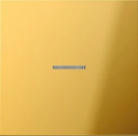 Выключатель одноклавишный с подсветкой Jung LS990 501U+90+GO2990KO5