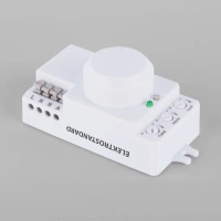 Микроволновый датчик движения 10м 1200W 360° IP20 Белый Elektrostandard SNS-M-13 белый