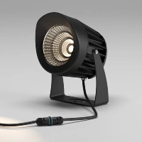 Светильник садово-парковый поворотный Landscape 29W черный Elektrostandard 35186/F
