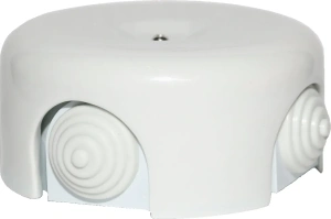 Распаячная коробка белая серия Salvador РЕТРО BOX3WT