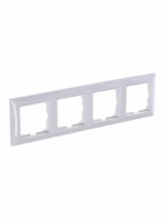 4 постовая рамка белая ABB Basic 55 2CKA001725A1482