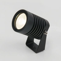 Ландшафтный светодиодный поворотный светильник Landscape IP54 Elektrostandard 043 FL LED черный