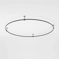 Esthetic Magnetic Шинопровод Round черный Ø1500 Elektrostandard 85217/00