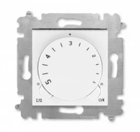 Механизм терморегулятора механического ABB Levit белый - ледяной 2CHH920003A6001