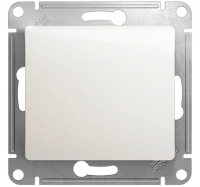 Переключатель 1-клавишный схема 6 10AX Systeme Electric Glossa, перламутр GSL000661