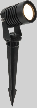 Ландшафтный поворотный светильник Landscape LED 3000K черный IP54 Elektrostandard 043 FL LED черный