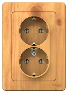 BLNRS001025 Systeme Electric Schneider Blanca цвет ясень