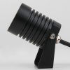 Ландшафтный поворотный светильник Landscape LED 3000K черный IP54 Elektrostandard 043 FL LED черный