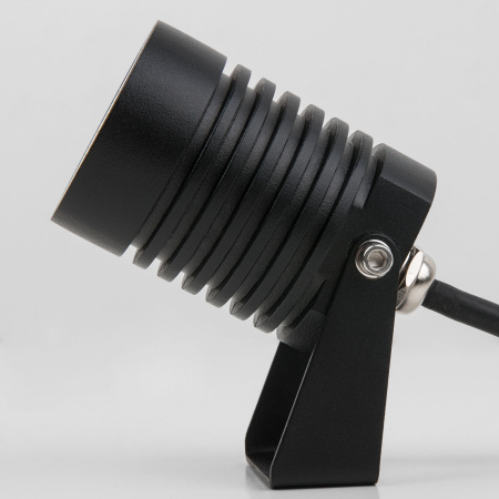 Ландшафтный поворотный светильник Landscape LED 3000K черный IP54 Elektrostandard 043 FL LED черный