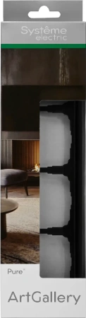 GAL321004 Systeme Electric Рамки Systeme Electric ArtGallery Pure