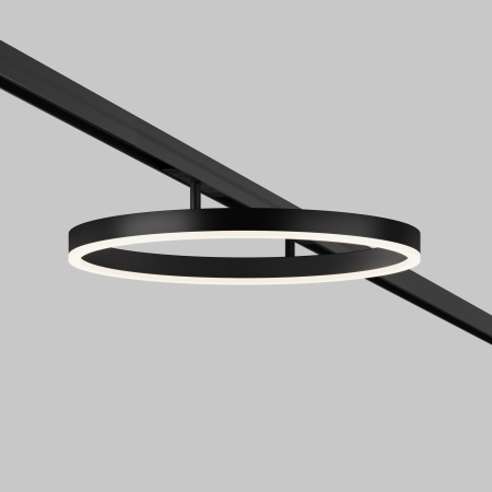 Трековый магнитный светодиодный светильник Maytoni Exility Rim TR227-2-24W4K-B