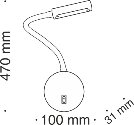 Бра Maytoni Stem C035WL-L3W3K