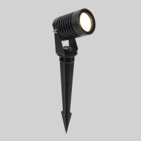 Ландшафтный светодиодный поворотный светильник Landscape IP54 Elektrostandard 043 FL LED черный