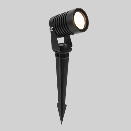Ландшафтный поворотный светильник Landscape LED 3000K черный IP54 Elektrostandard 043 FL LED черный