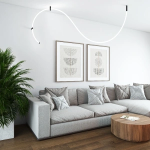 Гибкий неон 336 Led 12 Вт IP20 4200K Full light круглый дневной белый, 3 м Elektrostandard 24V 12W 336Led 2835 IP20