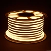 Светодиодный гибкий неон 220 В 9.6 Вт/м 120 Led/м 2835 IP67, односторонний теплый белый 3300 K, 50 м Elektrostandard Гибкий неон 220V 9,6W 120Led 2835 IP67 односторонний теплый белый, 50 м