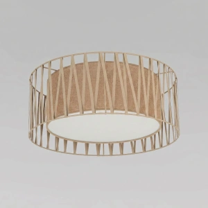 Потолочный светильник с тканевым плафоном TK Lighting 11464 Harmony Sabia