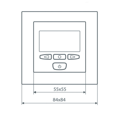 Терморегулятор Thermoreg TI-950 Design черный (CN2050)