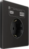 Розетка С/У с ЗК и зар.устр.USB А+С 20Вт (250В, 16А, защит.шторки), Полярная ночь Systeme Electric Infinity (FSE001032)