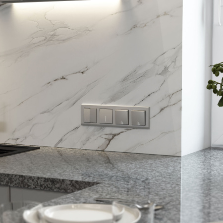 W1112165 Werkel Werkel механизмы серебряные матовый