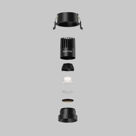 Стекло для встраиваемого светильника Maytoni Dip Glass001-D35