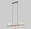 Подвесной светильник со стеклянными плафонами TK Lighting 11033 Lava Brown