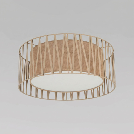 Потолочный светильник с тканевым плафоном TK Lighting 11464 Harmony Sabia