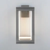 Уличный настенный светодиодный светильник Frame LED IP54 Elektrostandard 1527 TECHNO LED серый