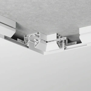 Slim Magnetic Коннектор угловой внутренний для шинопровода в натяжной потолок белый 85204/00 Elektrostandard 85205/00