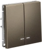 GAL000653 Systeme Electric Schneider Electric ArtGallery цвет мокко