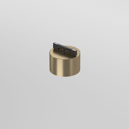 Mini Magnetic Трековый светильник 5W 3000K латунь/черный Elektrostandard 85206/01