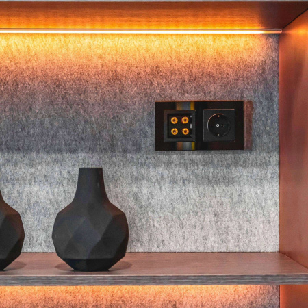 W1171008 Werkel Werkel механизмы черные матовые