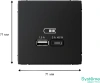 GAL001029 Systeme Electric Schneider Electric ArtGallery цвет карбон