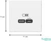 GAL001327 Systeme Electric Schneider Electric ArtGallery цвет лотос