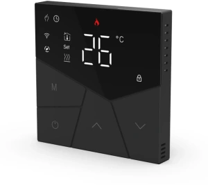 Терморегулятор Warmshtein Line Wi-Fi черный (CN2660)
