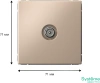 GAL001292 Systeme Electric Schneider Electric ArtGallery цвет песочный