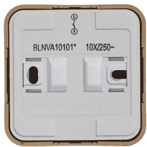 BLNVA101015 Systeme Electric Schneider Blanca накладной монтаж цвет ясень