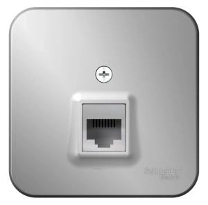 BLNIA011003 Systeme Electric Schneider Blanca накладной монтаж цвет алюминий