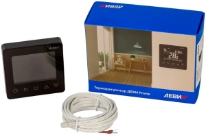 Терморегулятор ДЕВИ Prime Wi-Fi black (140F1143R)