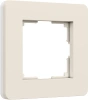 Рамка 1-постовая Werkel Split айвори-белый soft-touch W0013066
