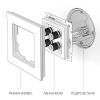 W1185009 Werkel Werkel механизмы серебряные рифленые