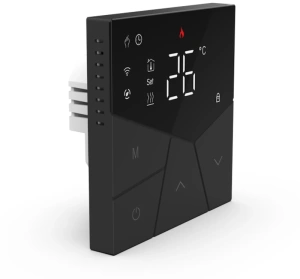 Терморегулятор Warmshtein Line Wi-Fi черный (CN2660)