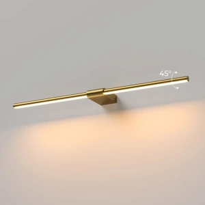 Светильник настенный поворотный светодиодный Luar 600 латунь 3000К Elektrostandard 40125/LED