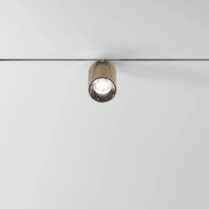 Mini Magnetic Трековый светильник 9W 3000K латунь/черный Elektrostandard 85204/01